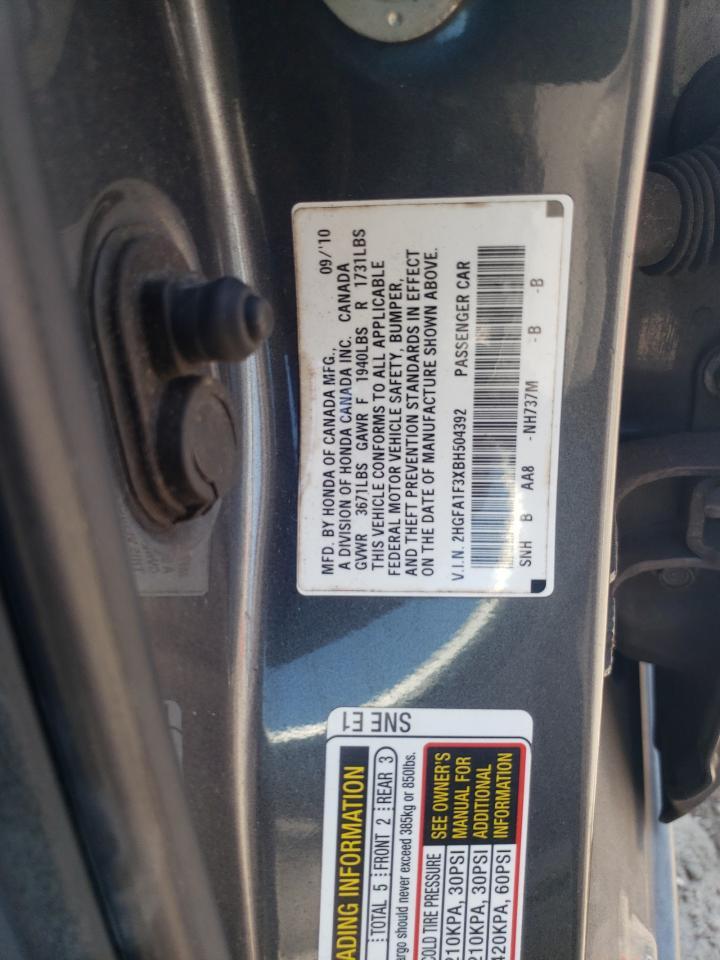 2011 HONDA CIVIC