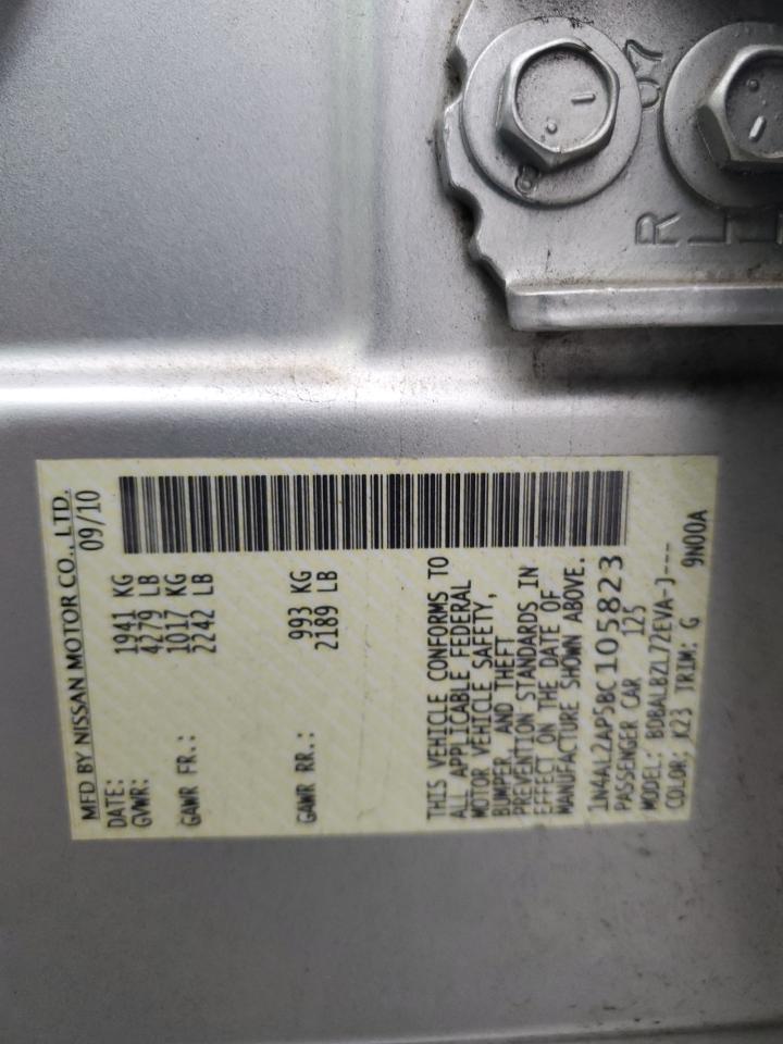 2011 NISSAN ALTIMA