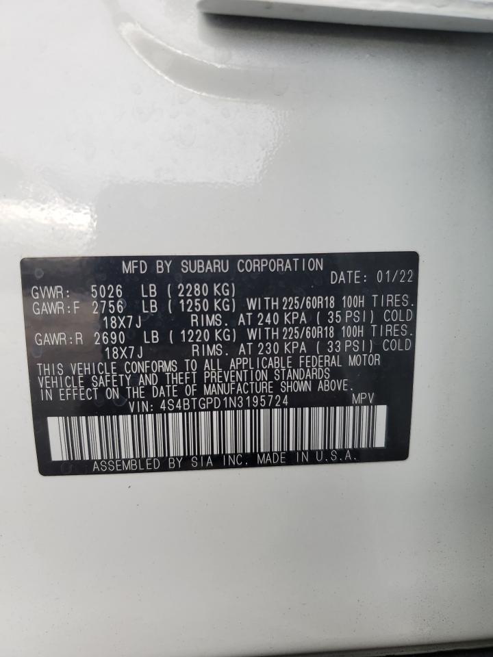 2022 SUBARU Outback
