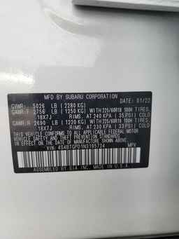 2022 SUBARU Outback