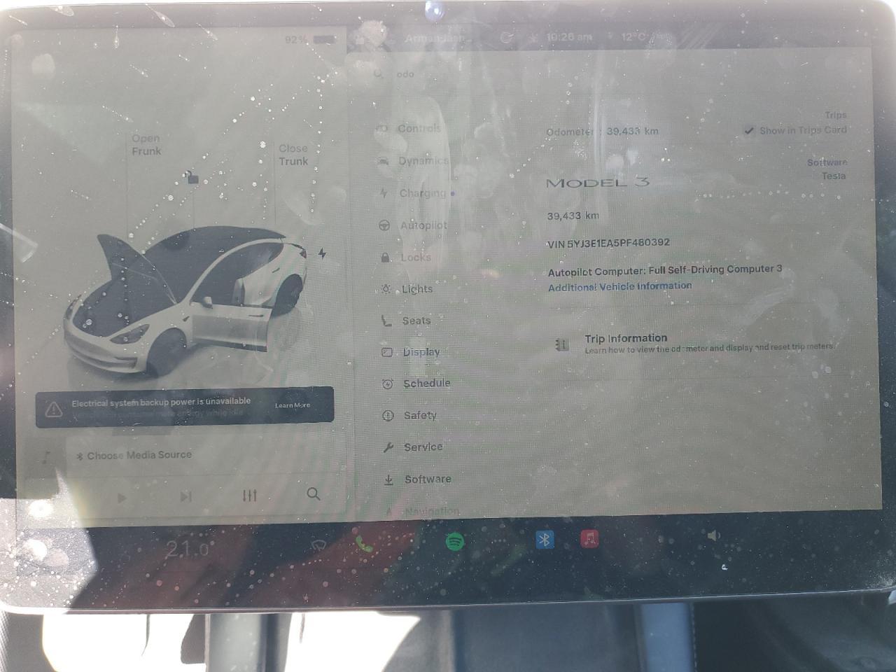 2023 TESLA MODEL 3