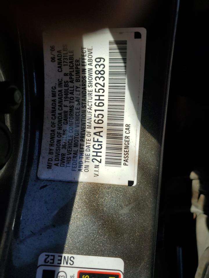 2006 HONDA CIVIC