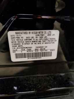 2012 INFINITI G37