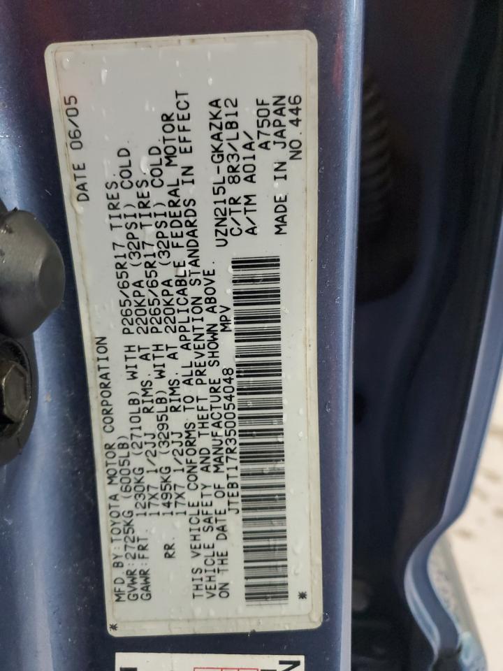 2005 TOYOTA 4Runner
