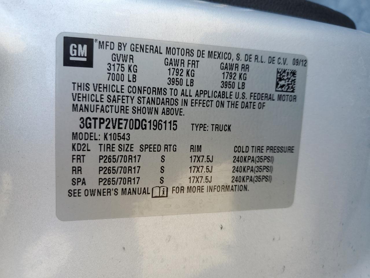 2013 GMC Sierra
