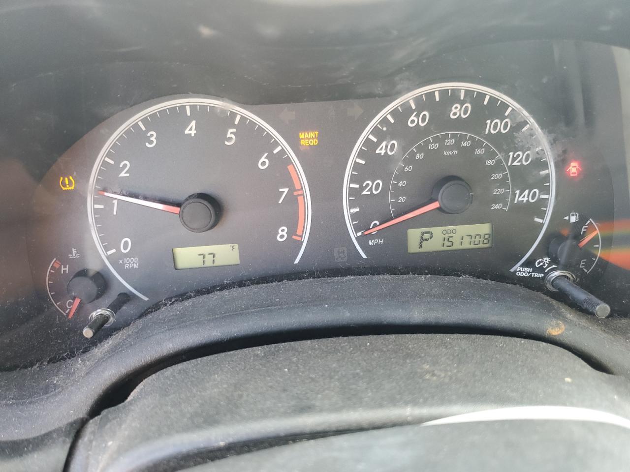 2011 TOYOTA COROLLA