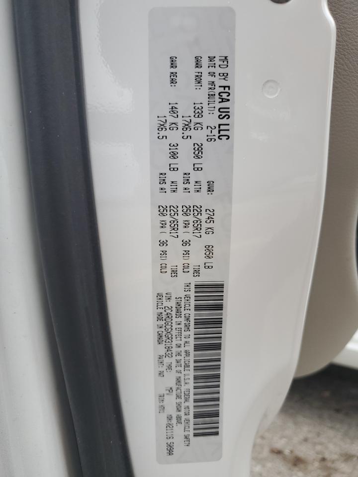 2016 DODGE GRAND CARAVAN