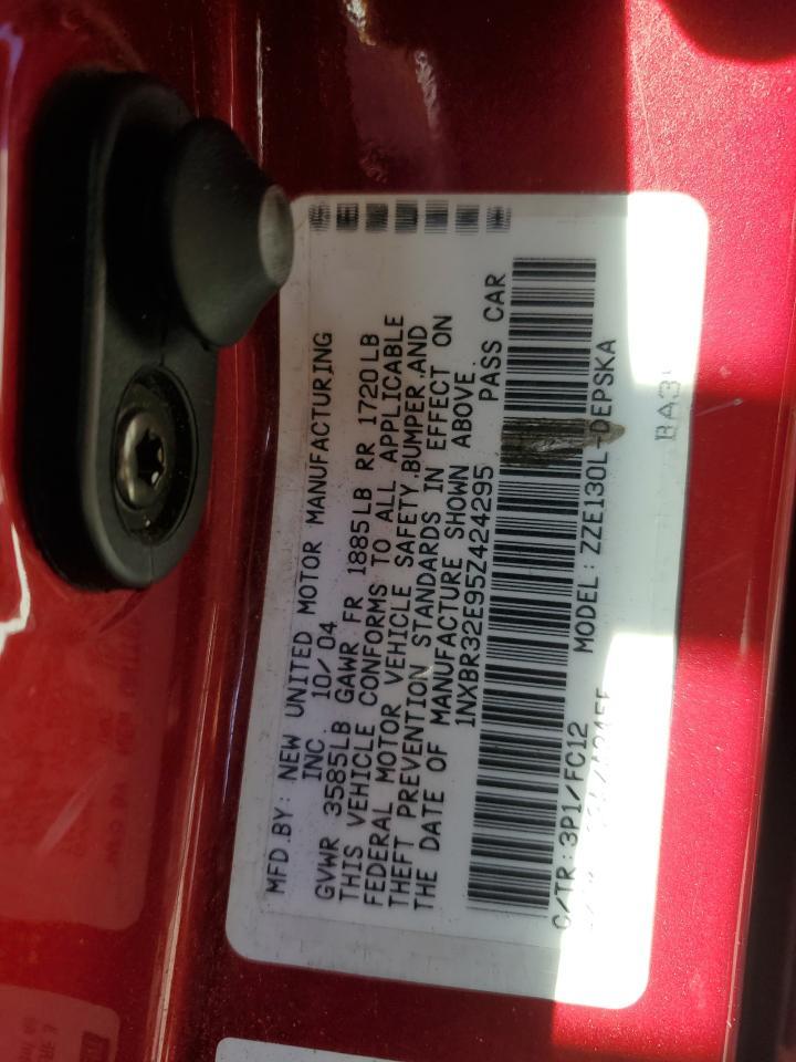 2005 TOYOTA COROLLA