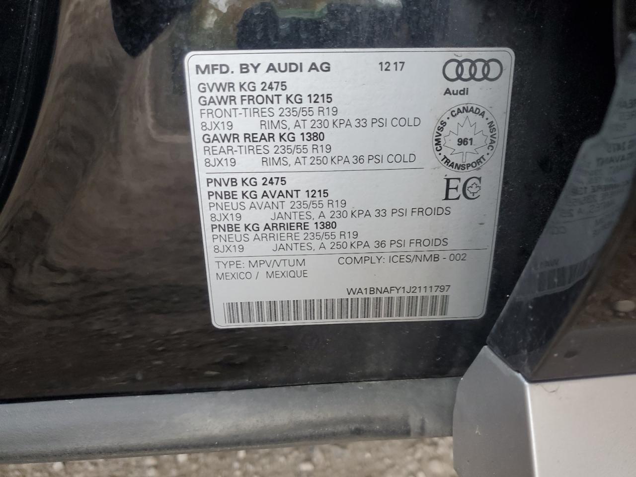 2018 AUDI Q5