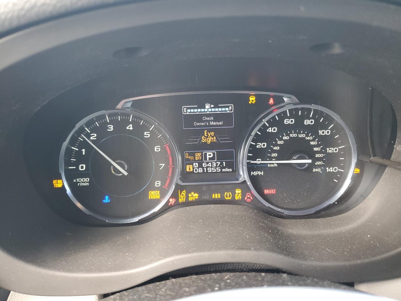 2018 SUBARU FORESTER