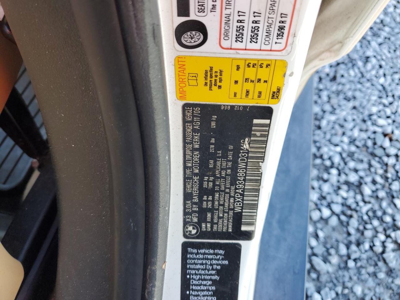 2006 BMW X3