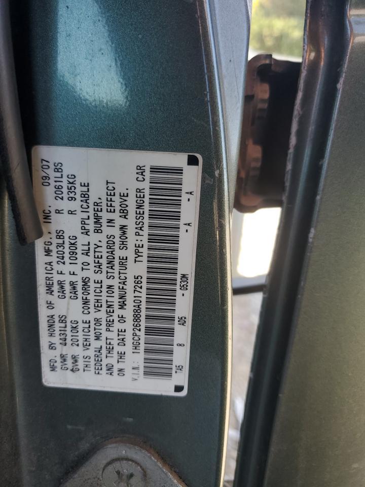 2008 HONDA ACCORD