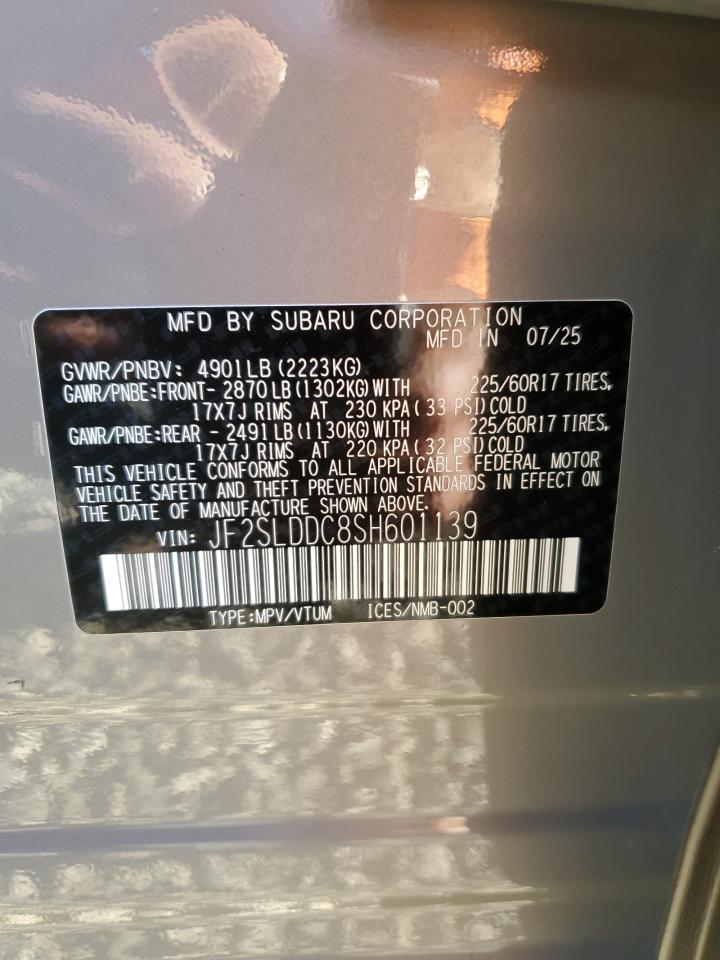 2025 SUBARU FORESTER