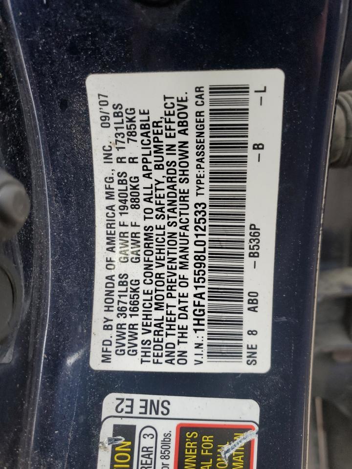 2008 HONDA CIVIC