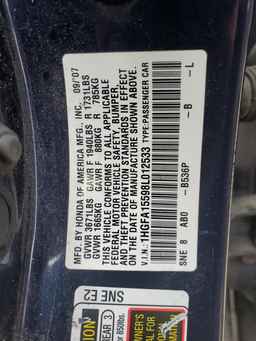 2008 HONDA CIVIC
