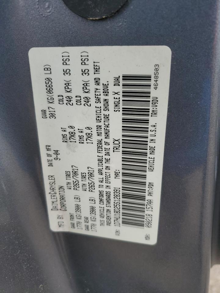 2005 DODGE RAM 1500