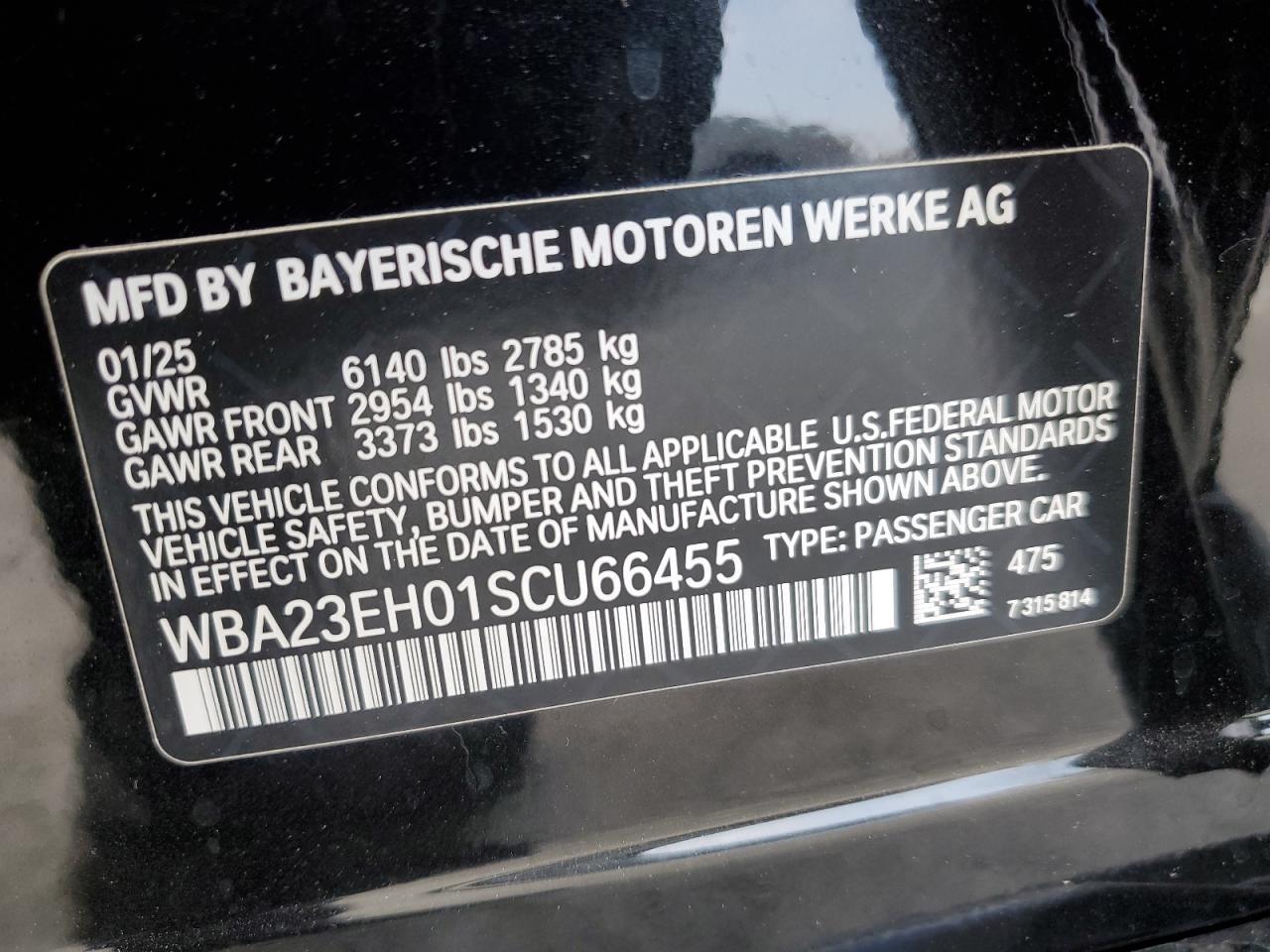 2025 BMW 7 series