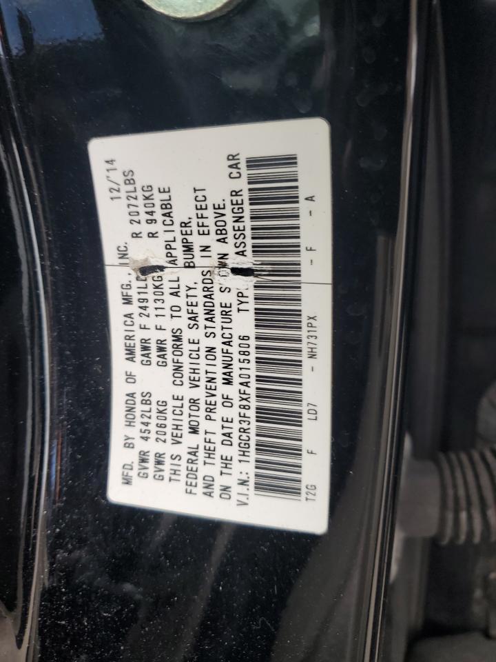 2015 HONDA ACCORD