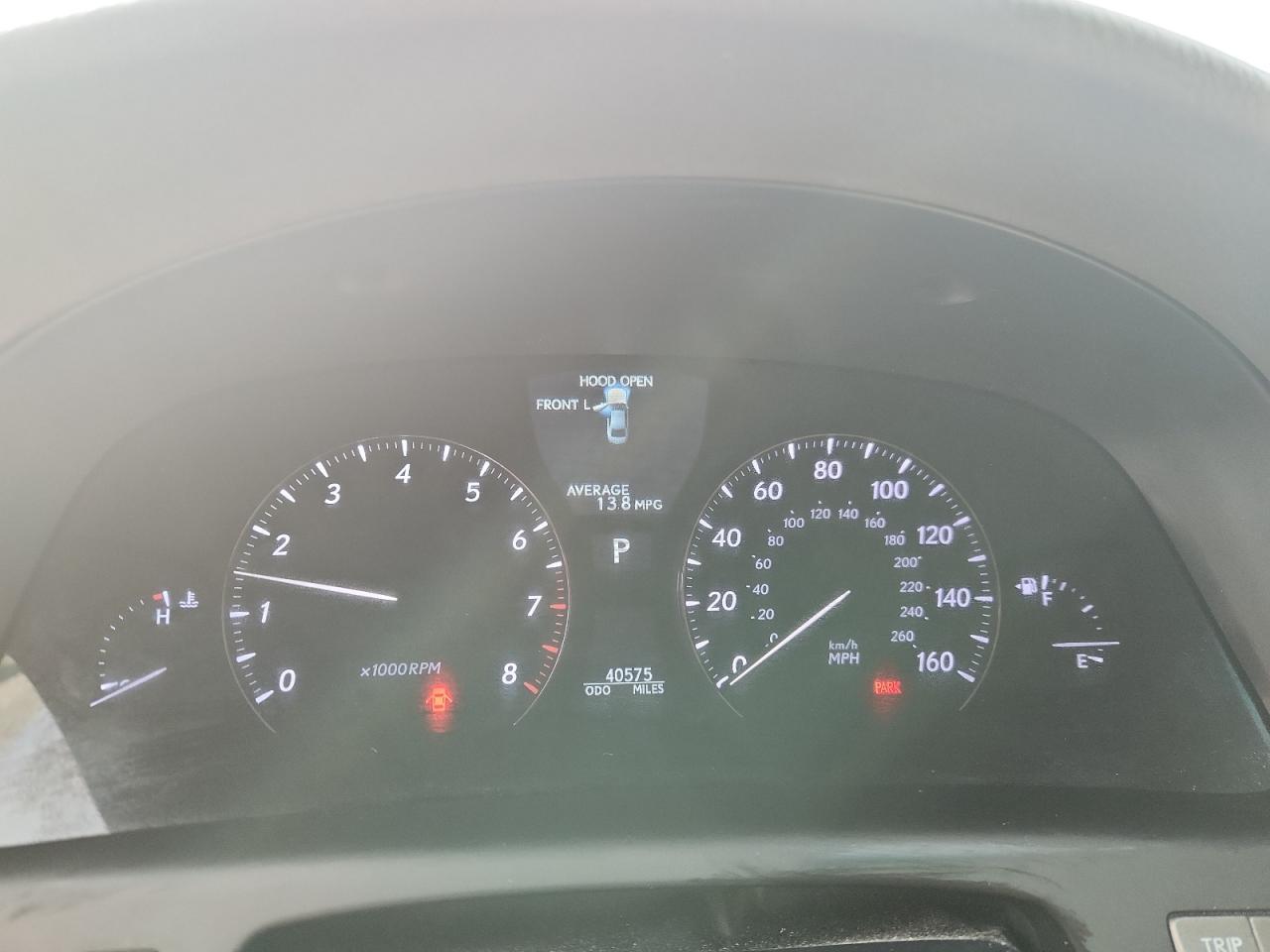 2012 LEXUS LS 460