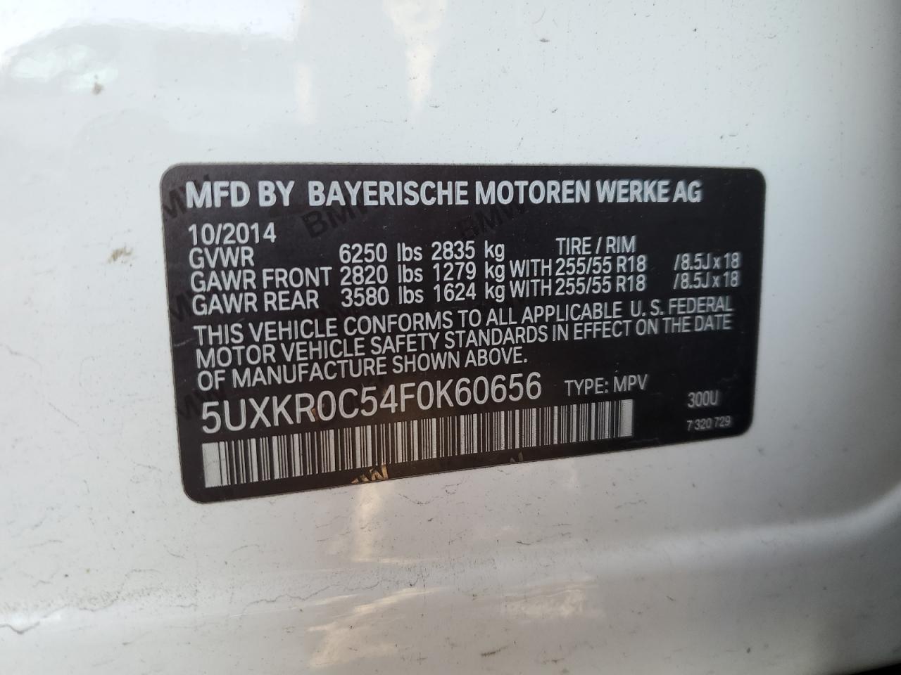 2015 BMW X5