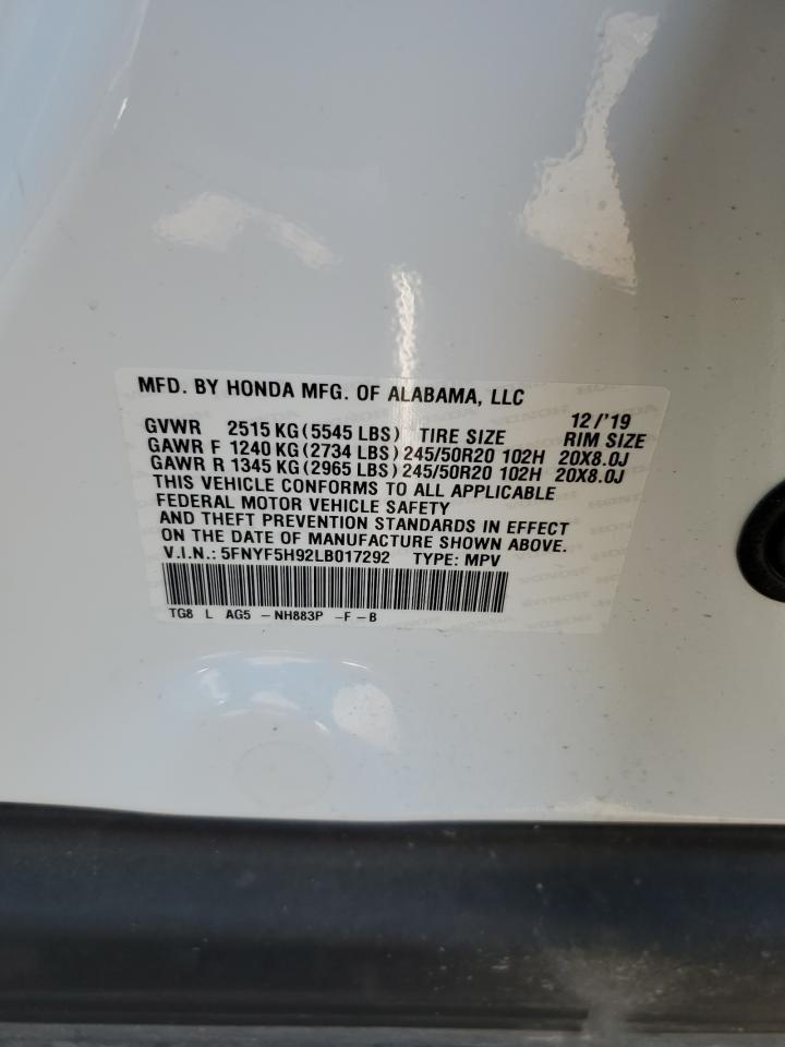 2020 HONDA PILOT