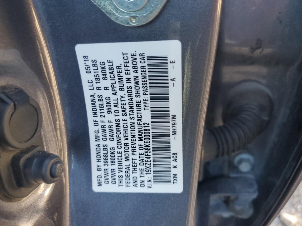 2019 HONDA Insight