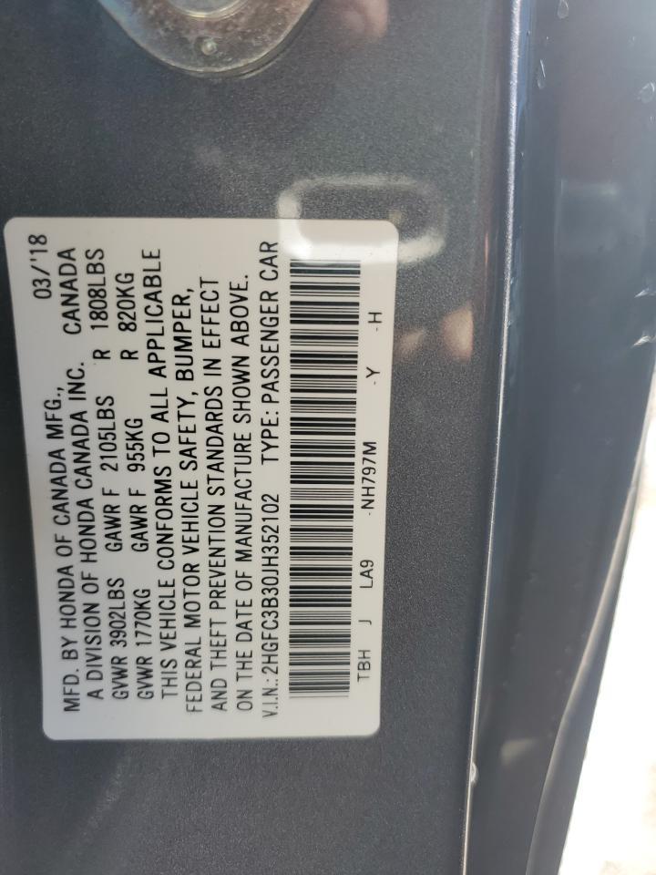 2018 HONDA CIVIC