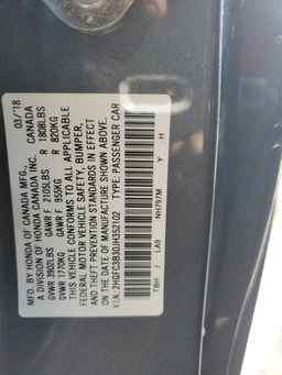 2018 HONDA CIVIC