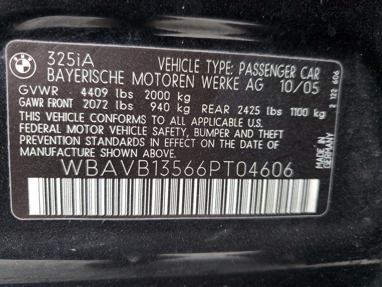 2006 BMW 3 SERIES