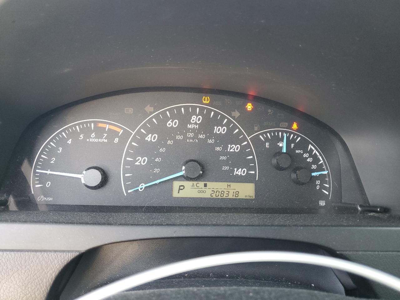 2012 TOYOTA CAMRY