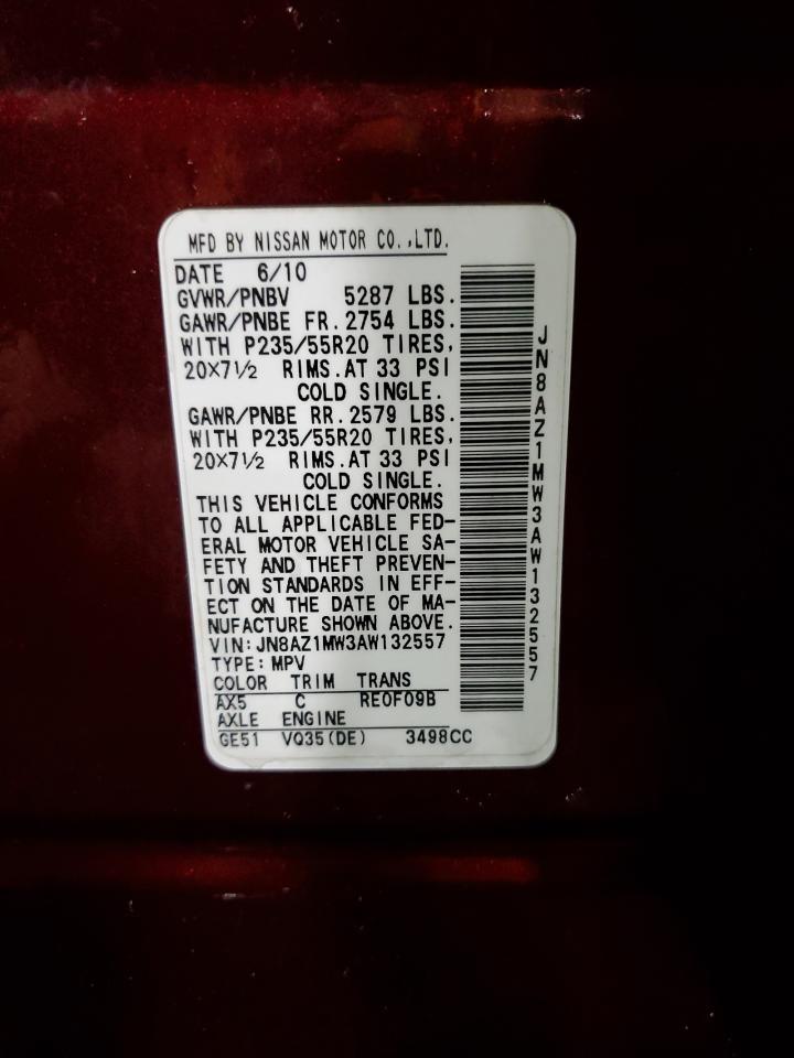 2010 NISSAN MURANO