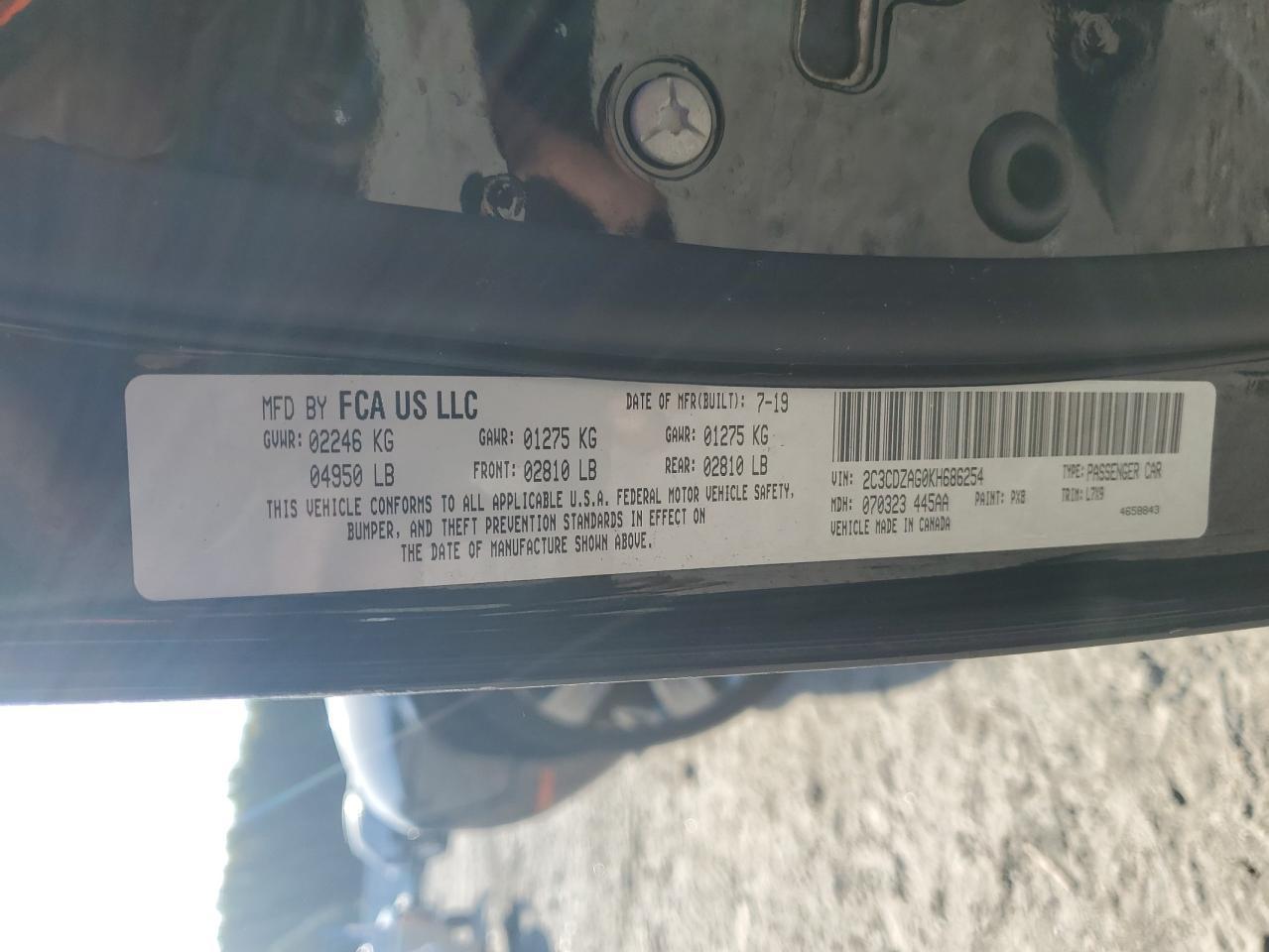 2019 DODGE Challenger
