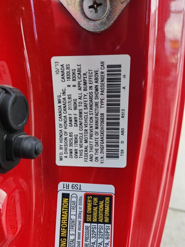 2013 HONDA CIVIC