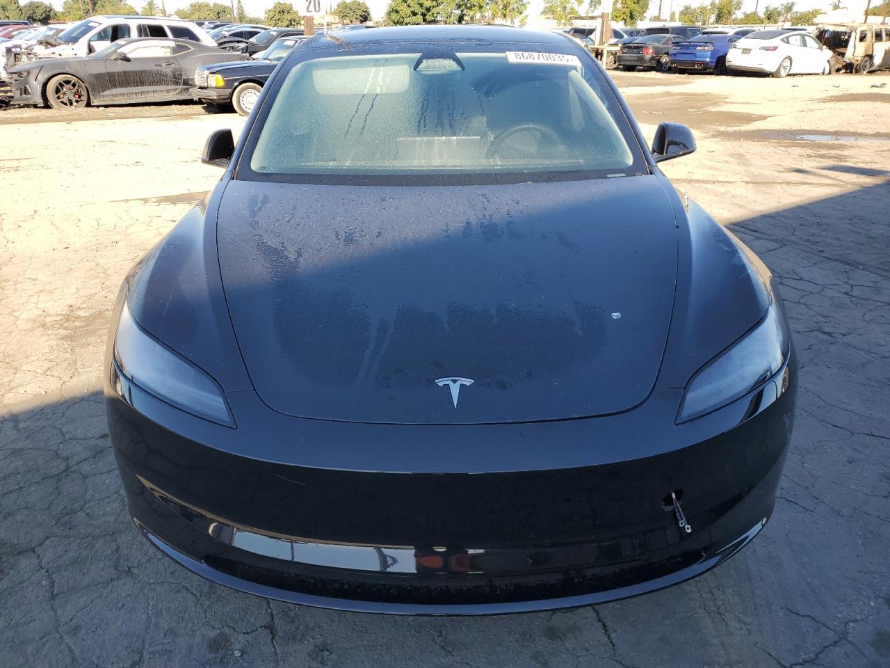 2025 TESLA MODEL 3