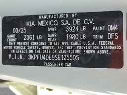 2025 KIA K4