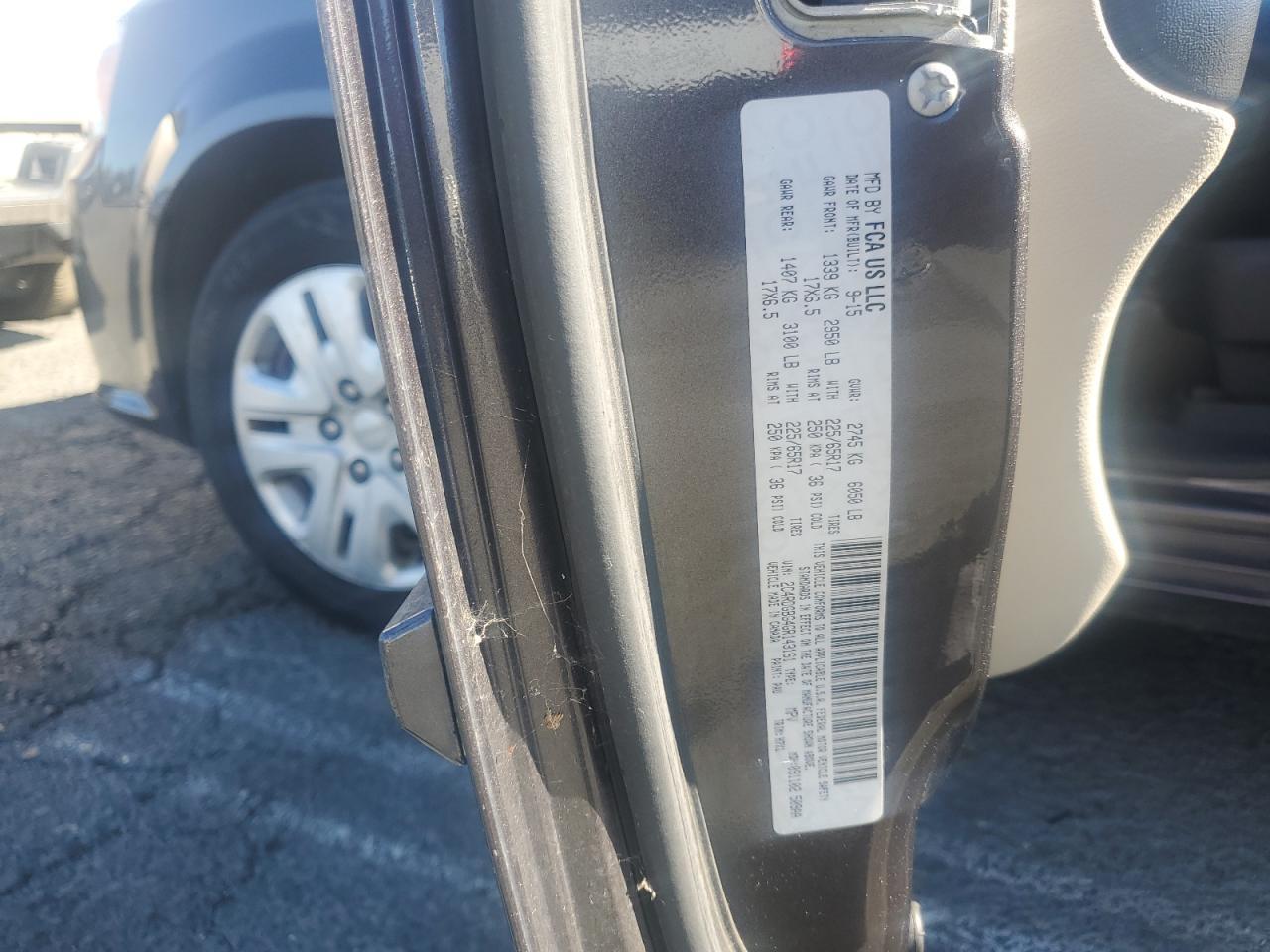 2016 DODGE GRAND CARAVAN