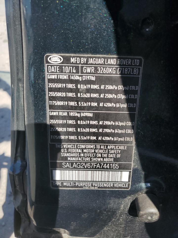 2015 LAND ROVER LR4