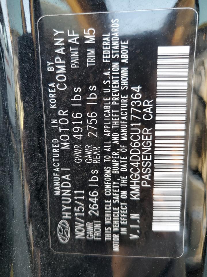 2012 HYUNDAI GENESIS