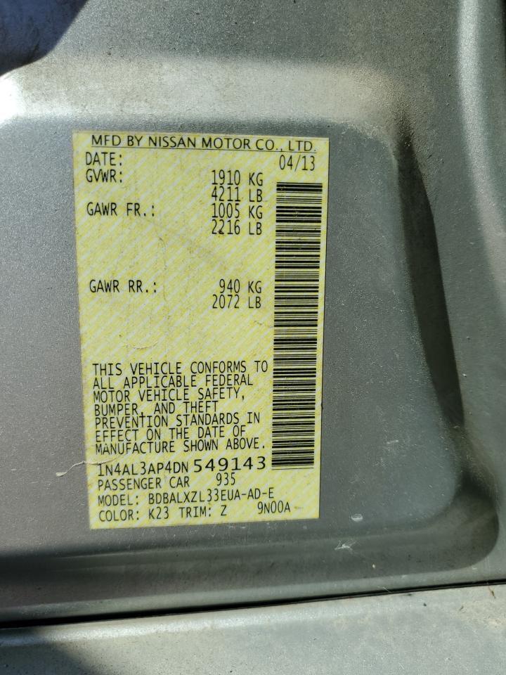 2013 NISSAN ALTIMA