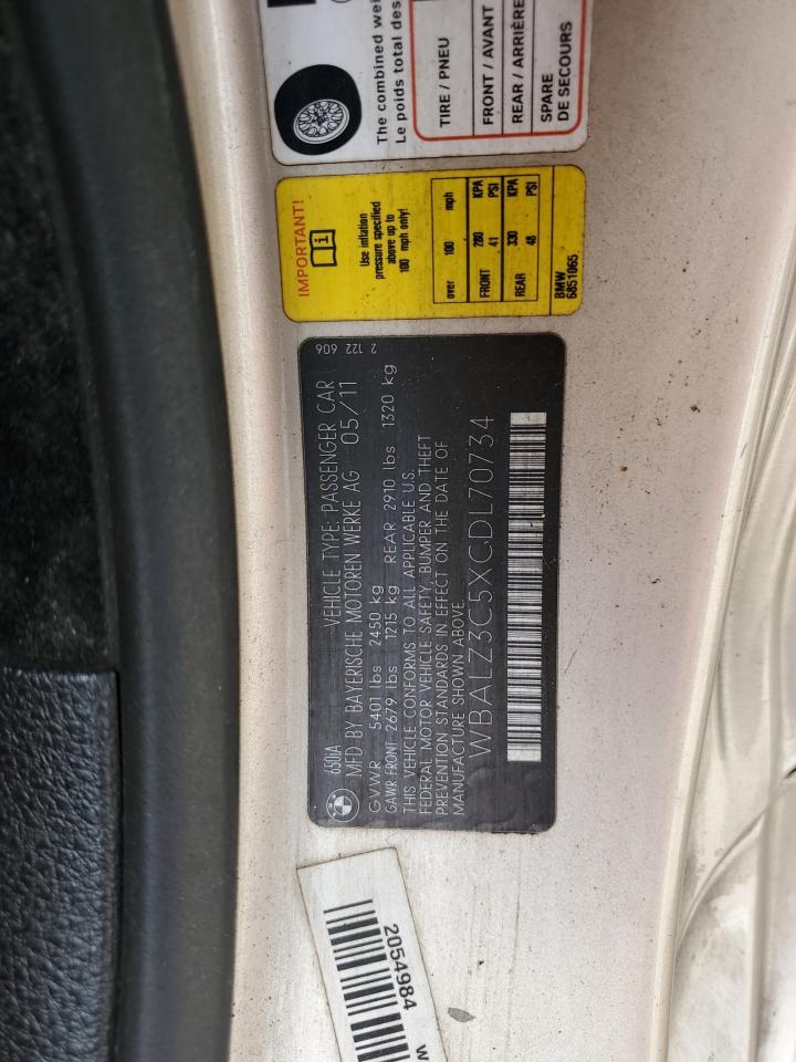 2012 BMW 6 Series