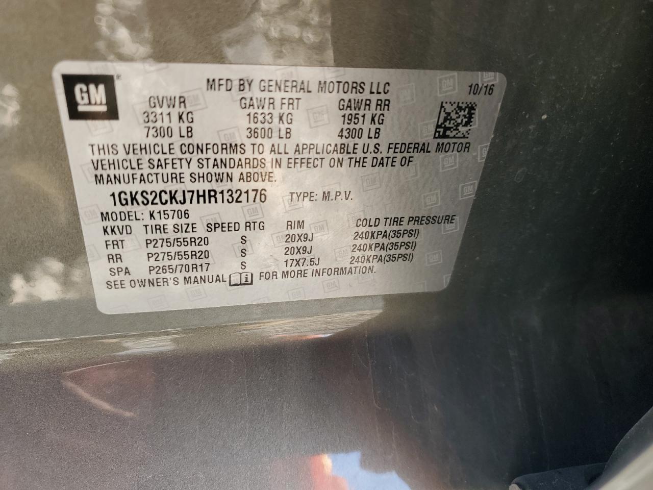 2017 GMC Yukon