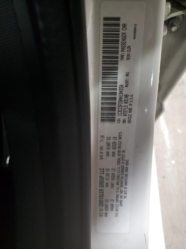 2010 CHRYSLER Sebring