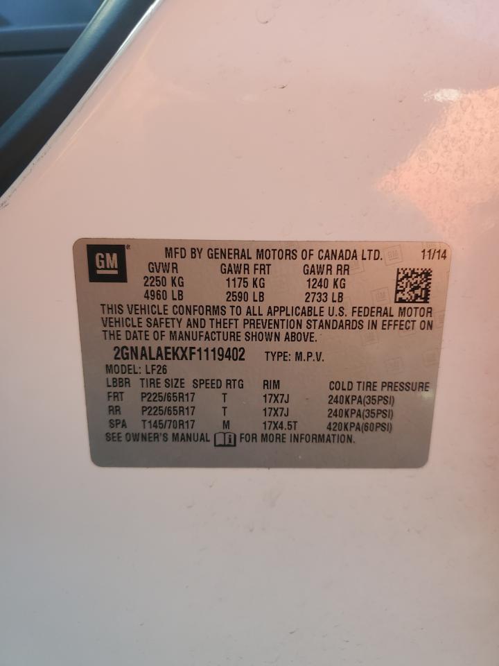 2015 CHEVROLET EQUINOX