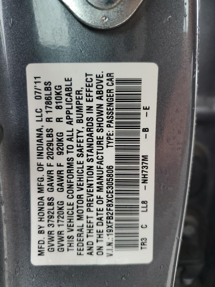 2012 HONDA CIVIC