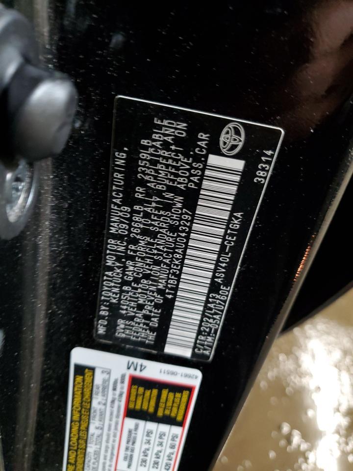 2010 TOYOTA CAMRY