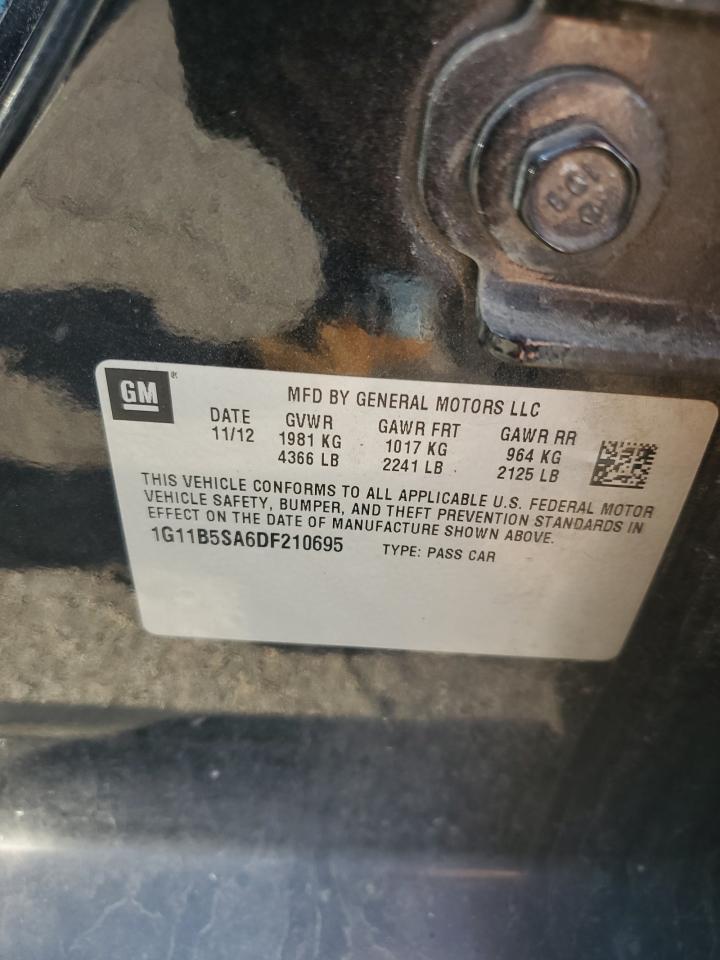 2013 CHEVROLET MALIBU