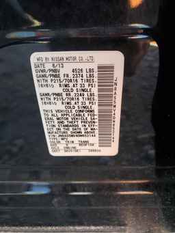 2013 NISSAN ROGUE