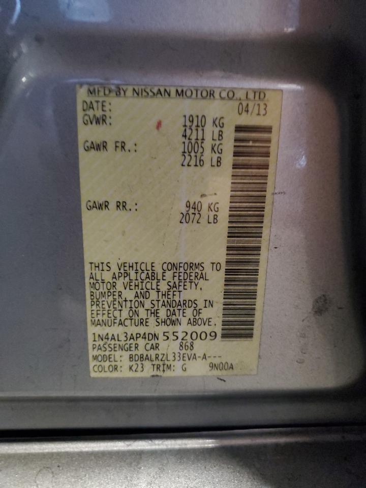 2013 NISSAN ALTIMA