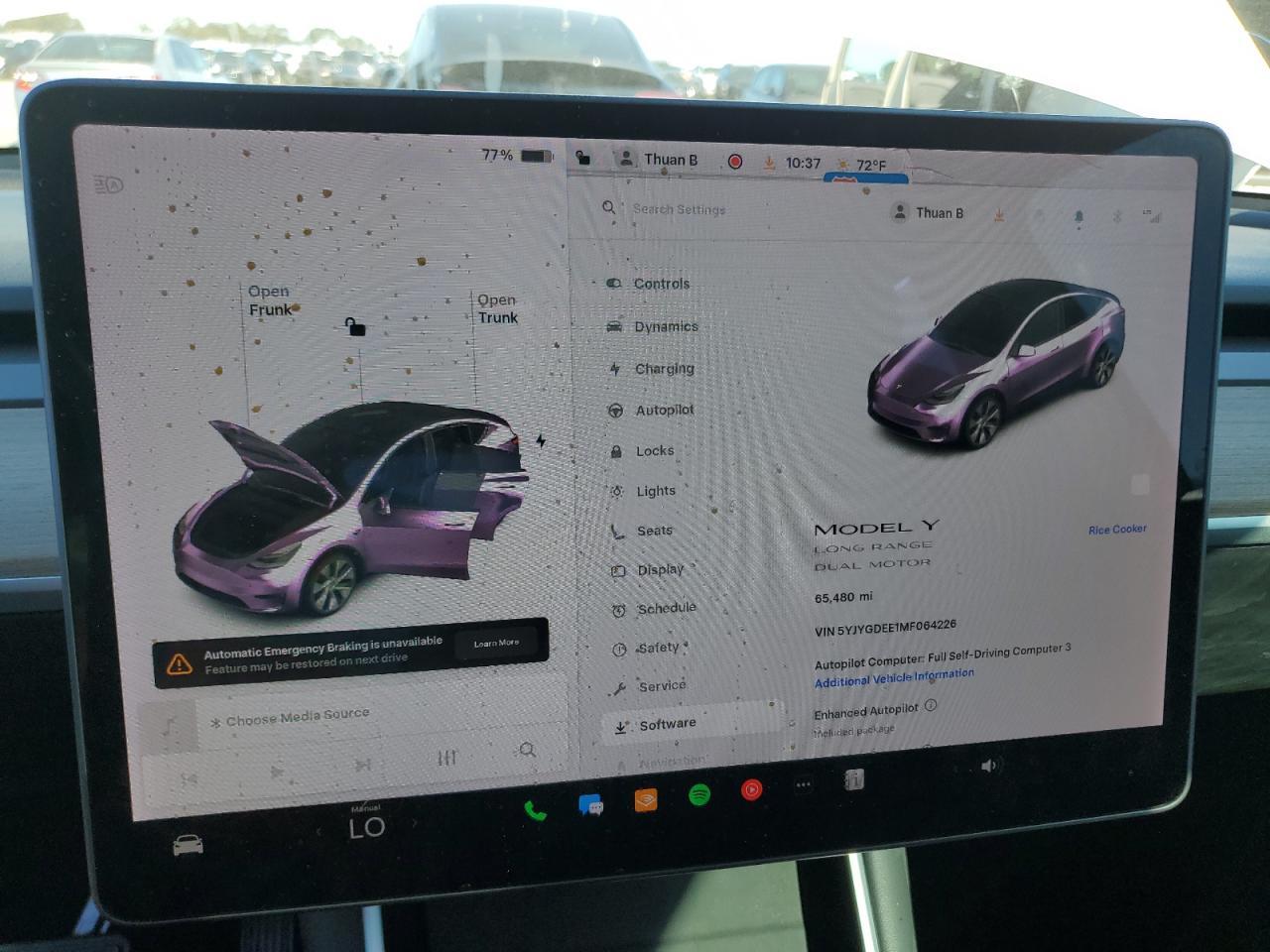 2021 TESLA MODEL Y
