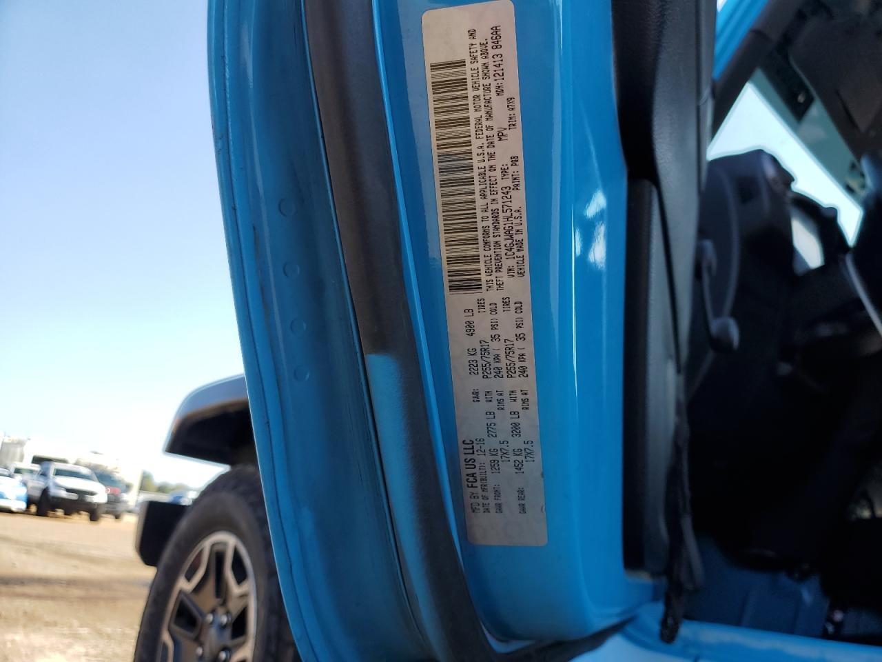 2017 JEEP WRANGLER